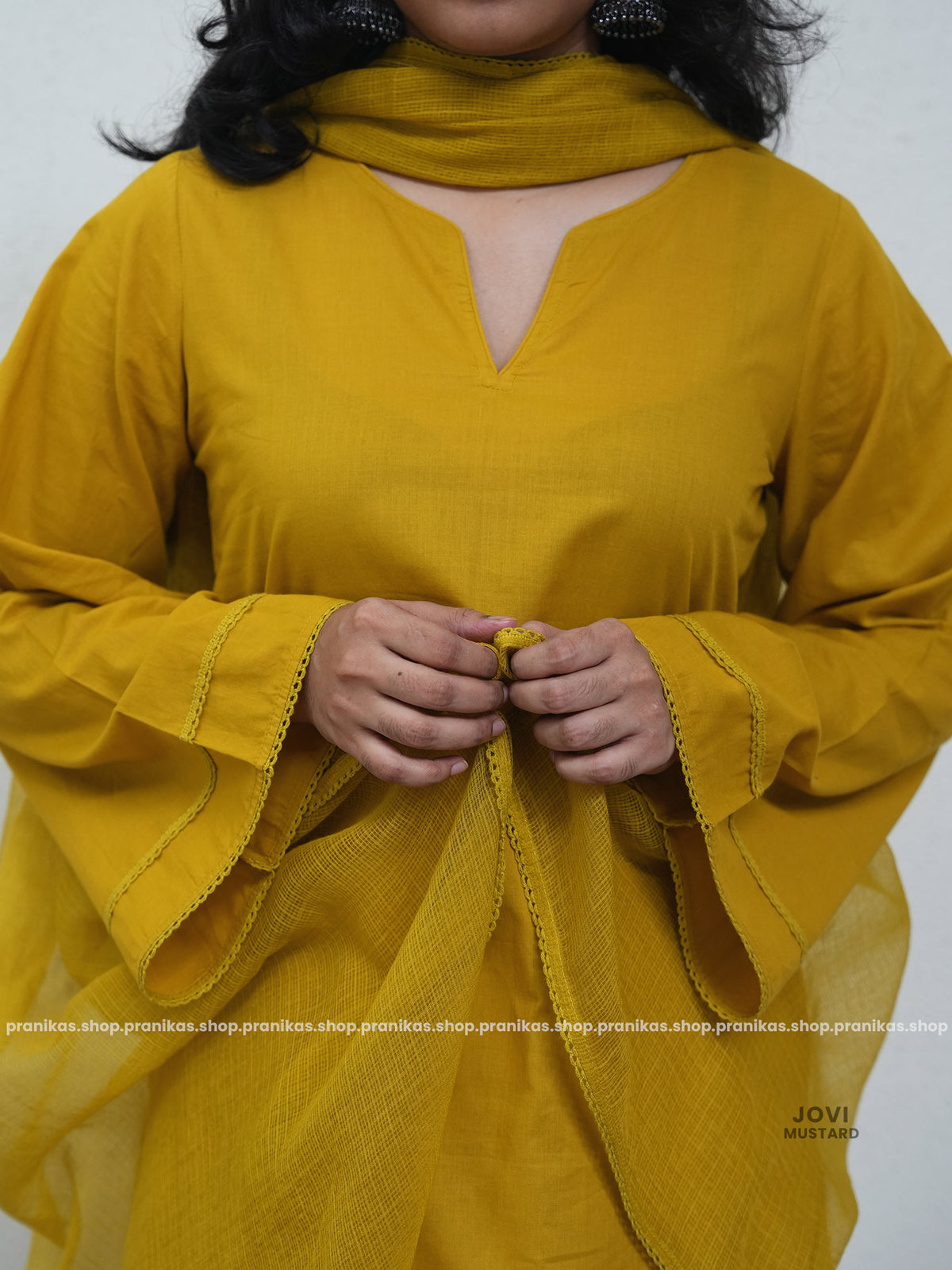 Mustard Farshi Kurta Set